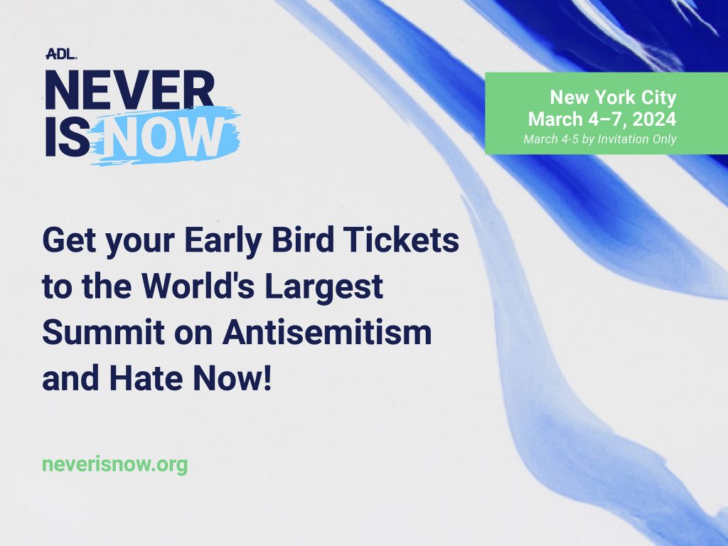Speakers - ADL: Never Is Now March 4-7, 2024