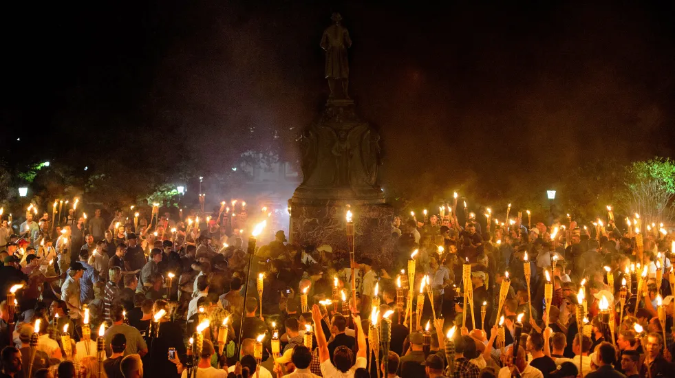 Alt-Right Neo-Nazi Extremists Gather at the University of Virginia