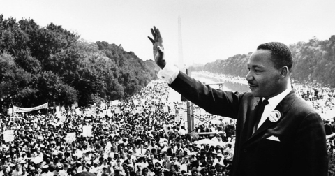 Dr. Martin Luther King Washington DC Speech Crowd